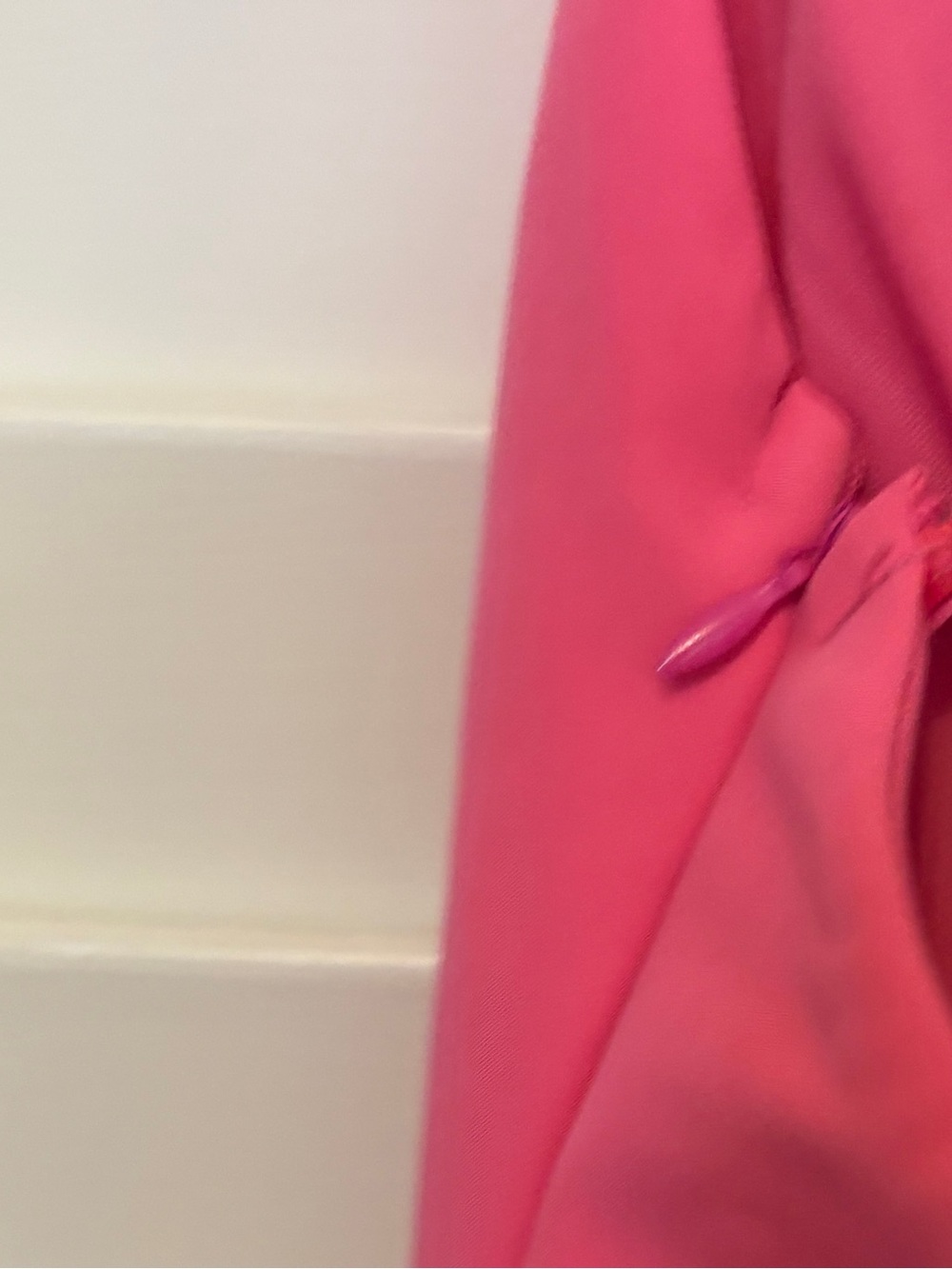 Seni & Cade Pink Bow Back Dress Size Medium - Picture 5 of 10